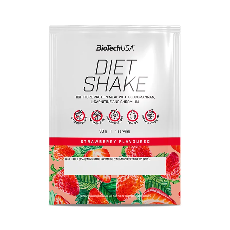 BioTech USA Diet Shake italpor 30g eper