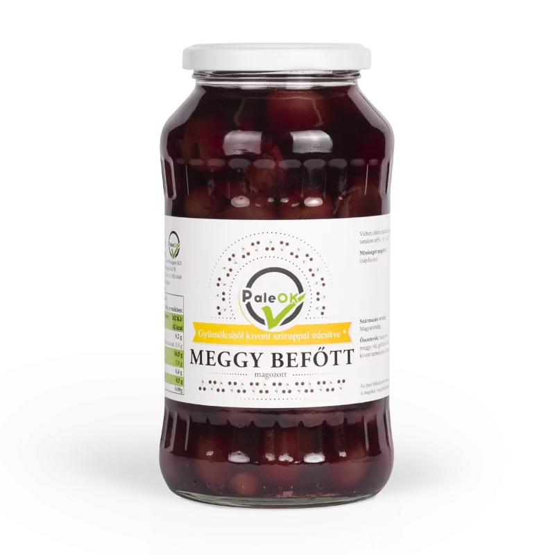 Dia-Wellness meggybefőtt 680g/350g magozott Paleo