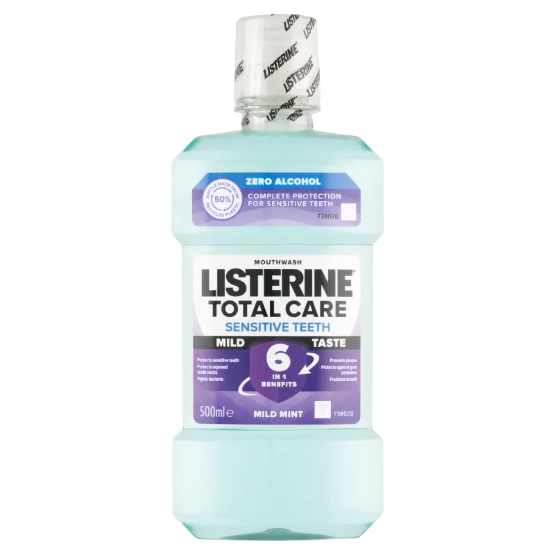 Listerine Total Care Sensitive Teeth Mild Taste szájvíz 500 ml
