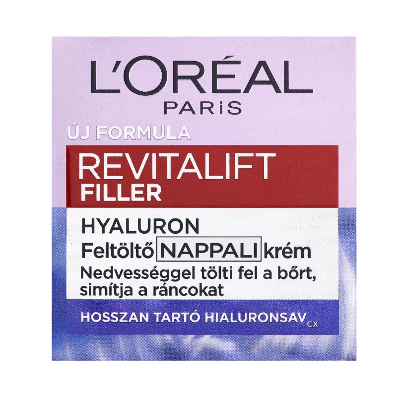 L´Oreal Revitalift Filler arckrém 50ml Ránctalanító Feltöltő nappali