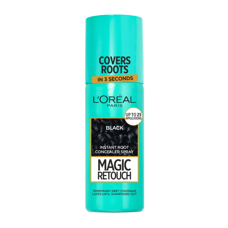 Magic Retouch Hajtőszínező Spray Fekete Árnyalatokhoz
