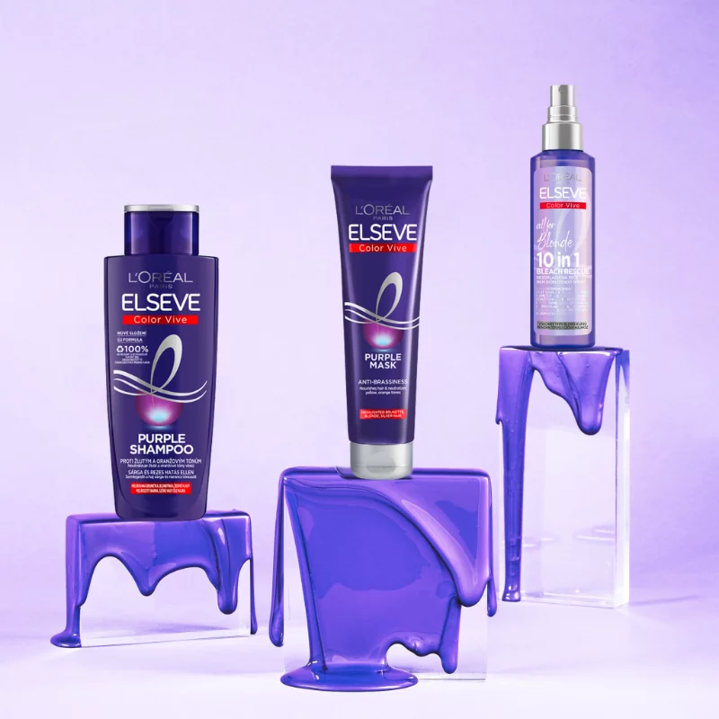 Elseve Color Vive Purple Mask 150 ml