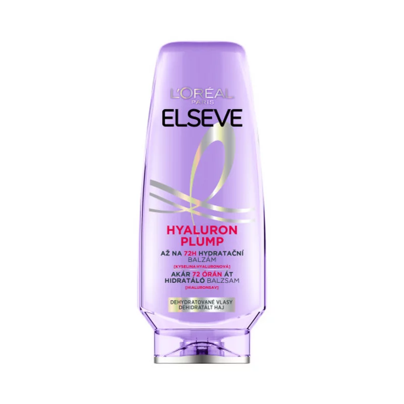 L´oréal Paris Elseve Hyaluron Plump Akár 72 órán át hidratáló balzsam hialuronsavval, 300 ml