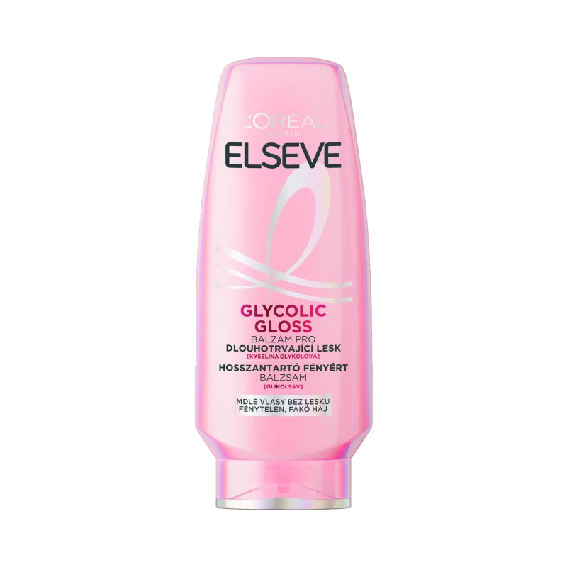 Elseve Glycolic Gloss balzsam a fényes hajért, 300 ml