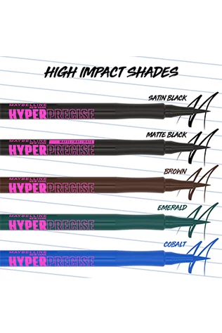 Maybelline szemhéjtus Master Precise 001 Forest