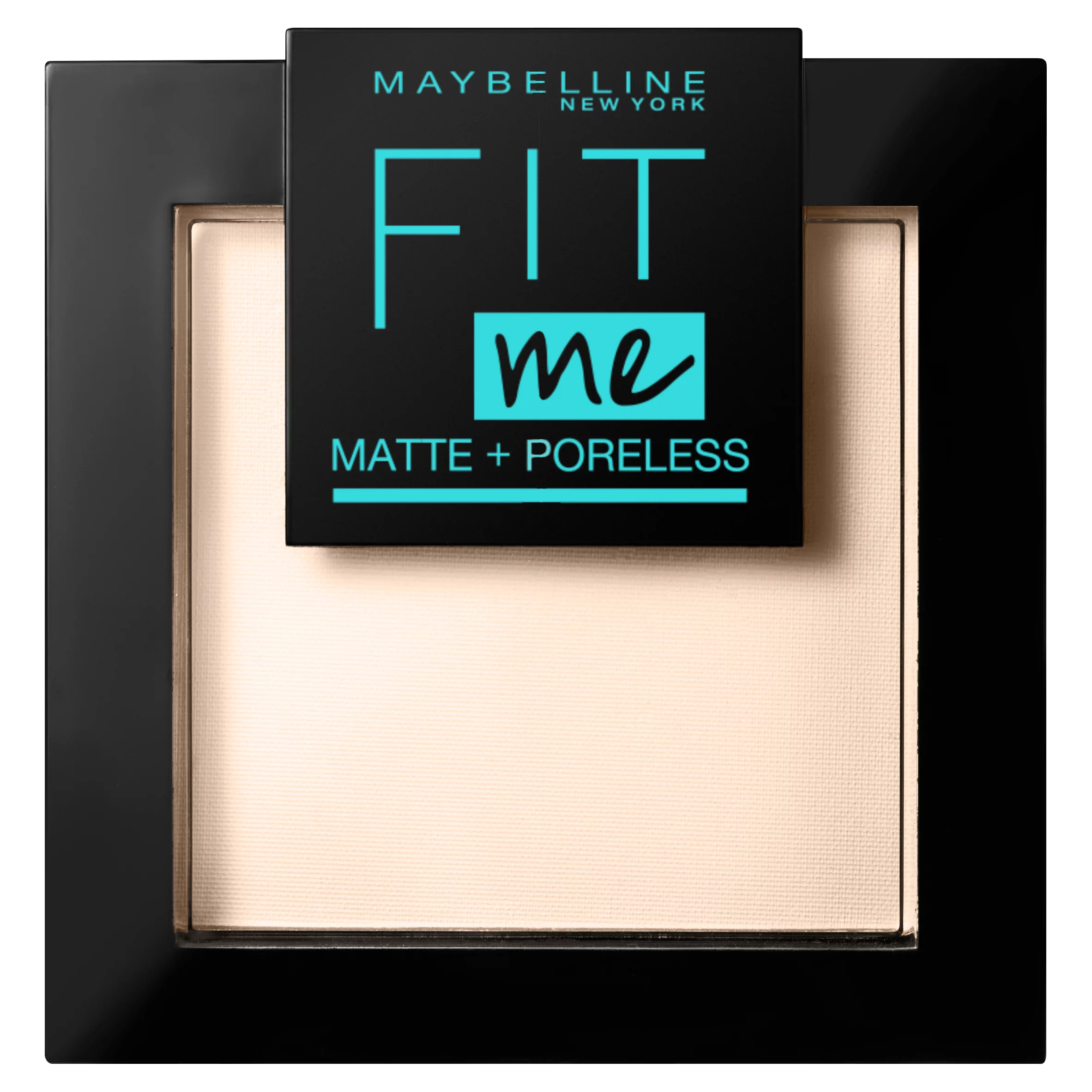 Maybelline NY Fit Me Matte & Poreless 105 natural púder, 9g