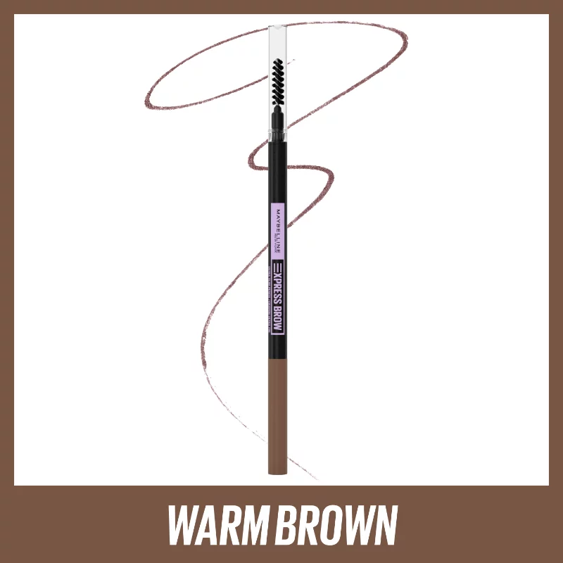 Maybelline szemöldök ceruza Brow Ultra Slim Nu 03 Warm Brown