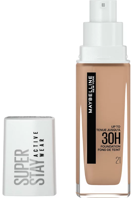 Maybelline NY SuperStay Active Wear 30H 21 Nude Beige alapozó, 30ml