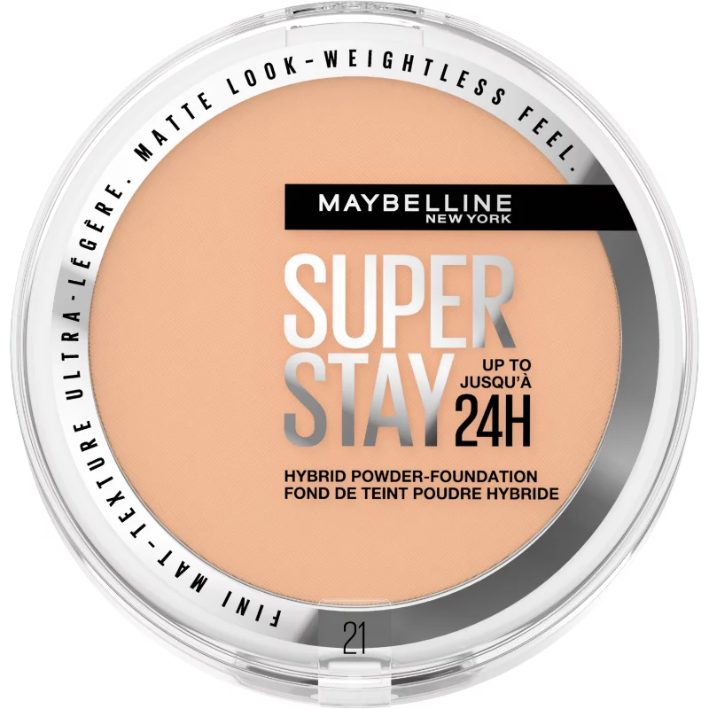 Maybelline New York Super Stay 24H Hybrid Powder-Foundation púder-alapozó 21, 9 g