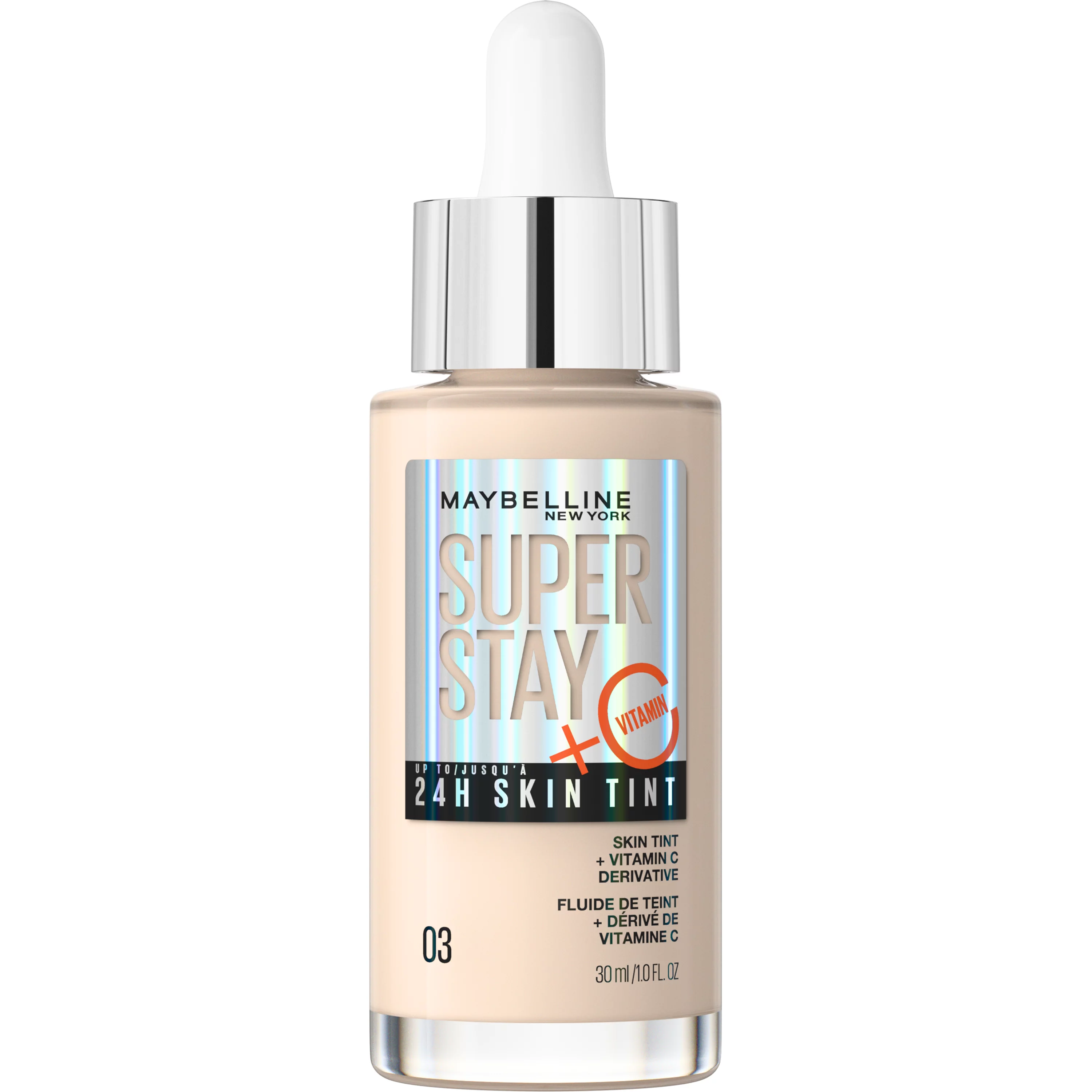 Maybelline New york Super Stay Vitamin C alapozó 03 színezett szérum, 30 ml