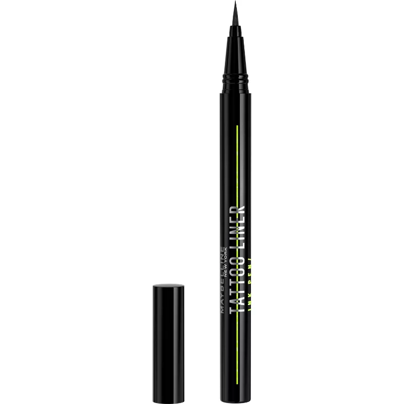 Maybelline New York Tattoo Liner Matte Black Ink Pen filces szemhéjtus, 1 ml