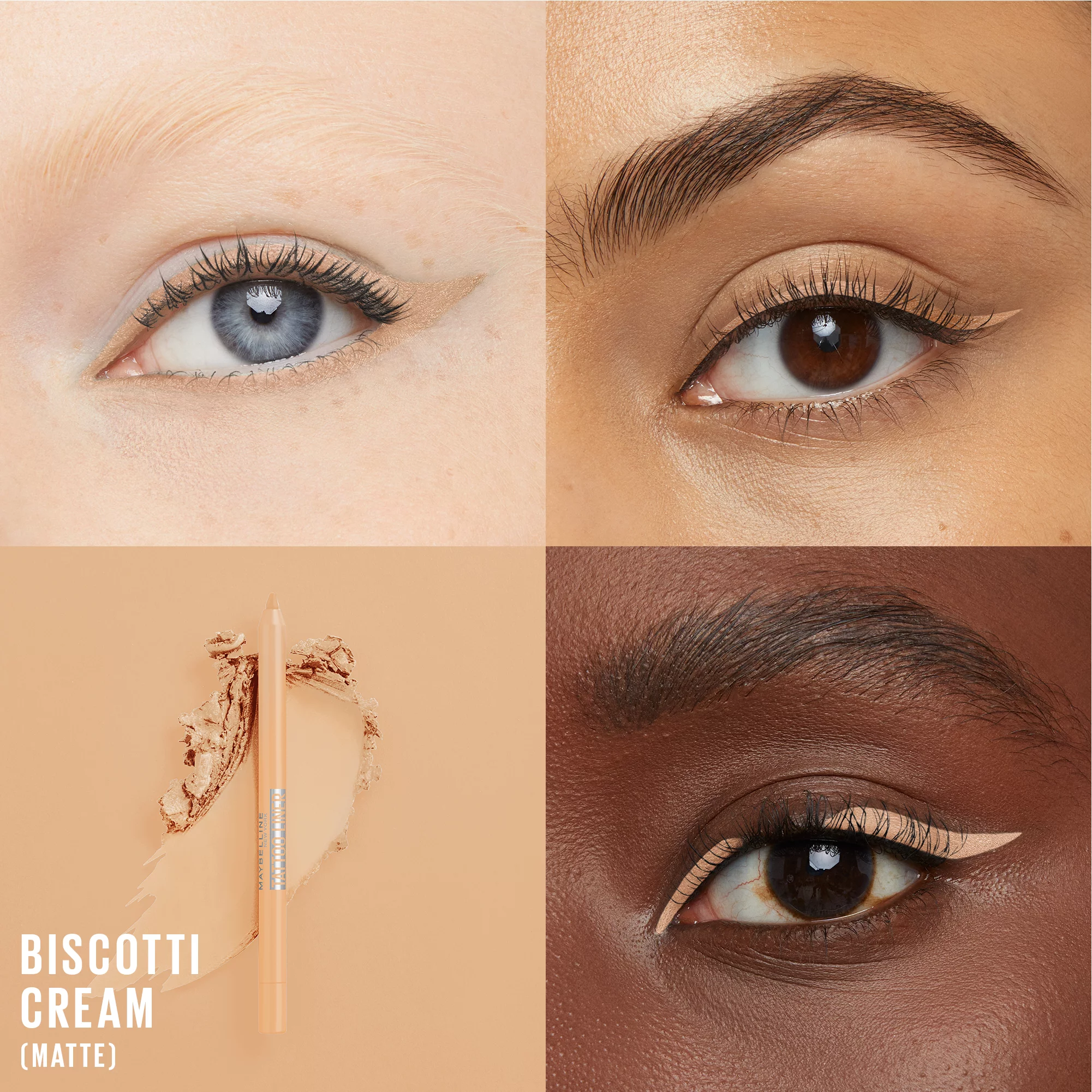 Maybelline New York Tatoo Gel Pencil Biscotti Cream géles szemceruza