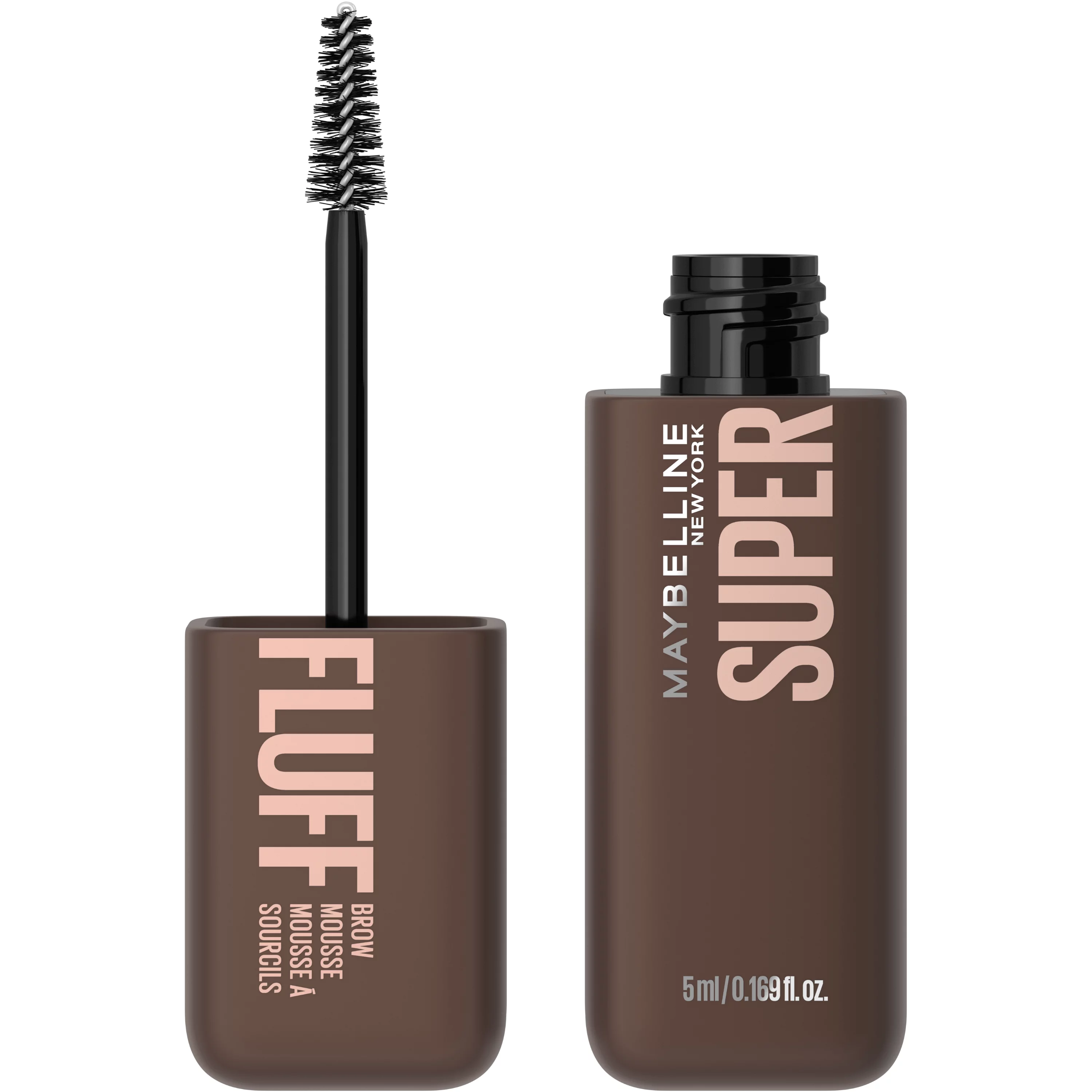 Maybelline New York Superfluff Szemöldökhab 260 Deep Brown, 5ml