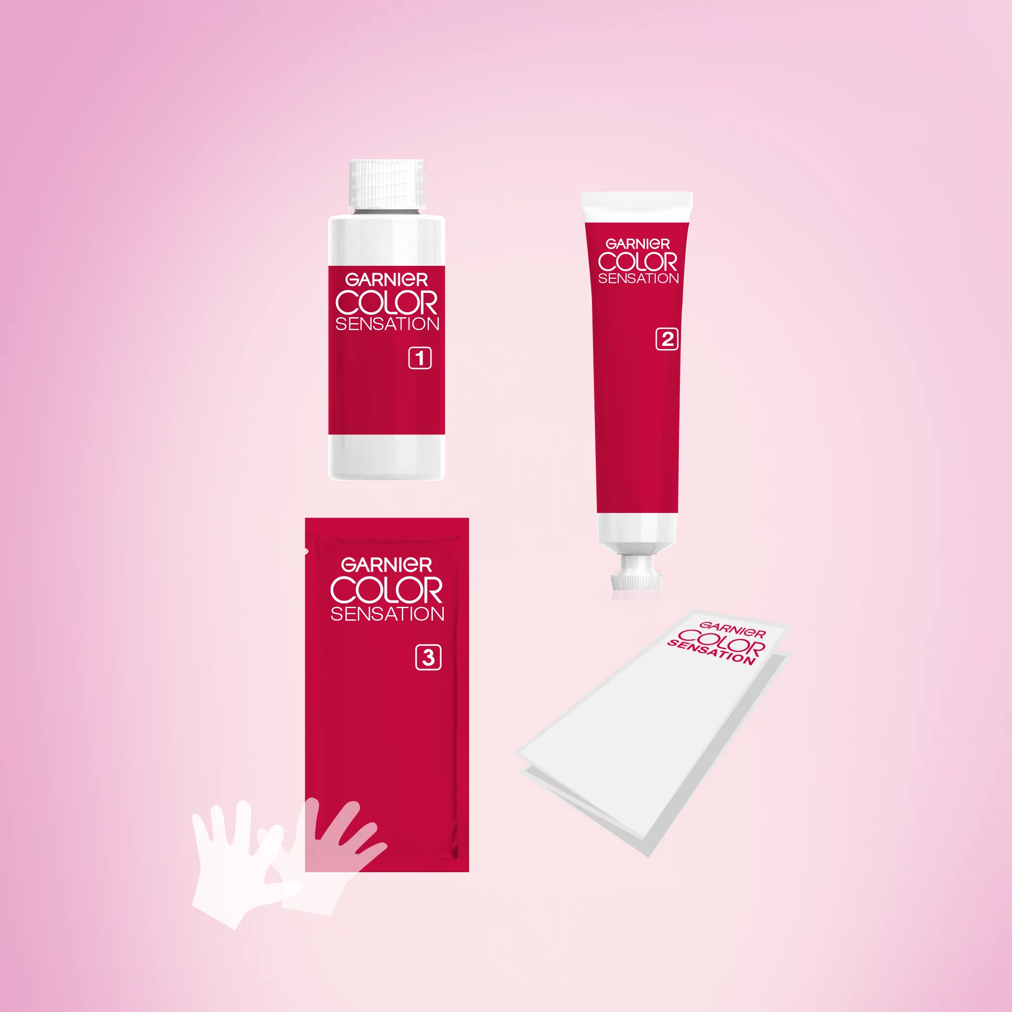 Garnier Color Sensation Tartós hajfesték 1 .0 Intenzív fekete