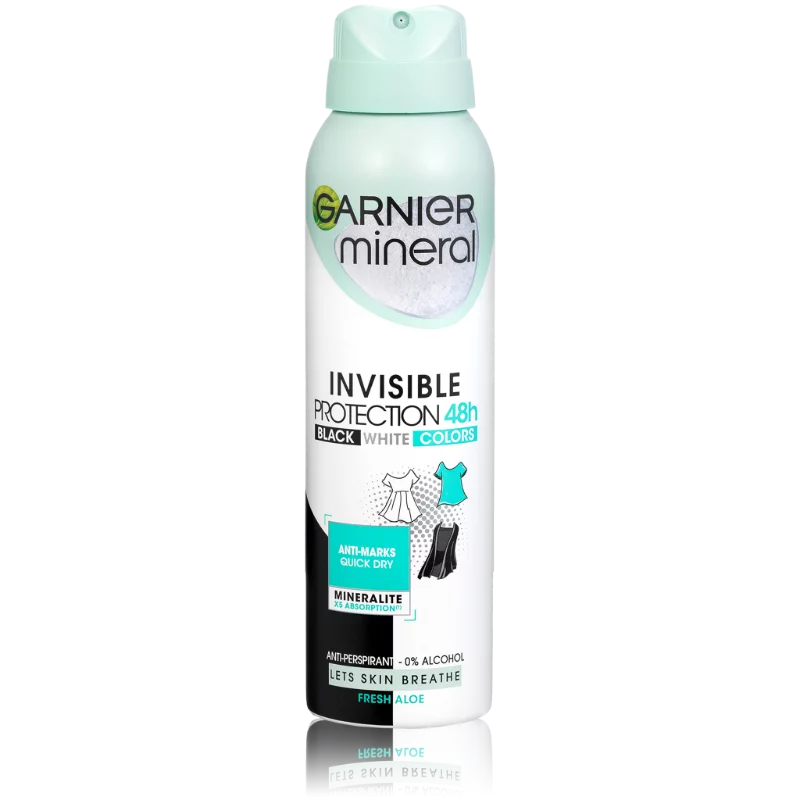 Garnier deo spray 150ml Invisible BWC2 Clean fresh