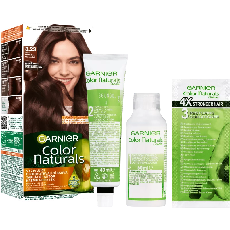 Garnier Color Naturals tartós hajfesték 3.23 étcsokoládé