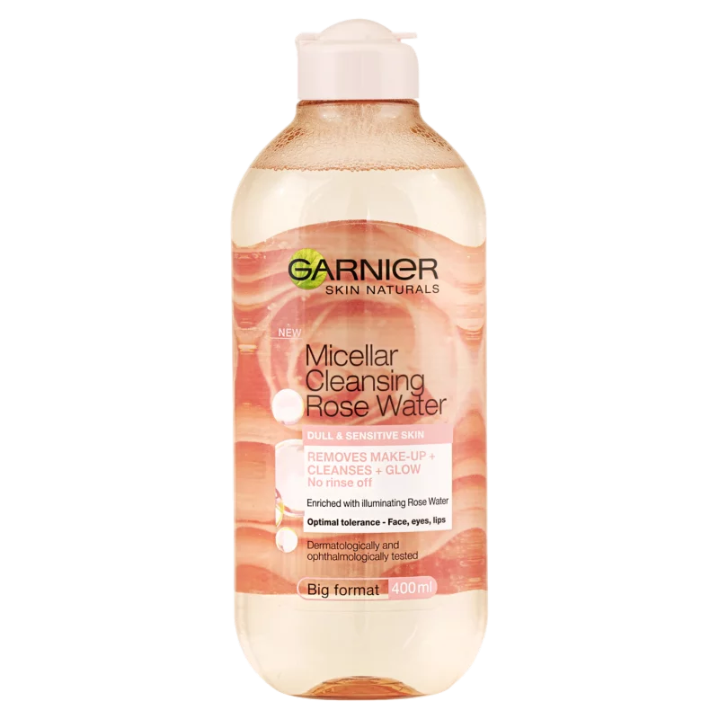 Garnier Skin Naturals micellás víz Rose, 400 ml