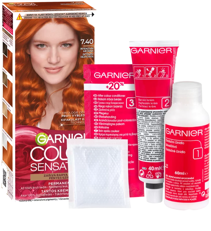 Garnier C. S. krémhajfesték 7.40 Amber Light