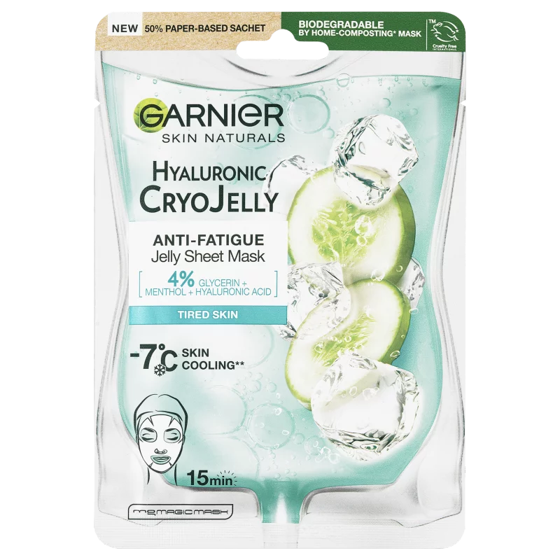Cryo Jelly gélmaszk -7 °c cryo hűsítéssel, 27 g