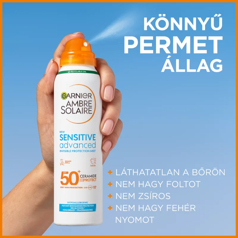 Garnier Ambre S. naptej aersol 150ml Sensitive Advanced SPF50+