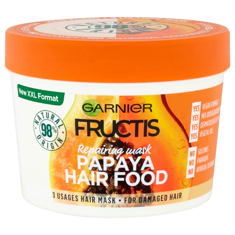 Garnier Fructis hajpakolás 400ml Papaya