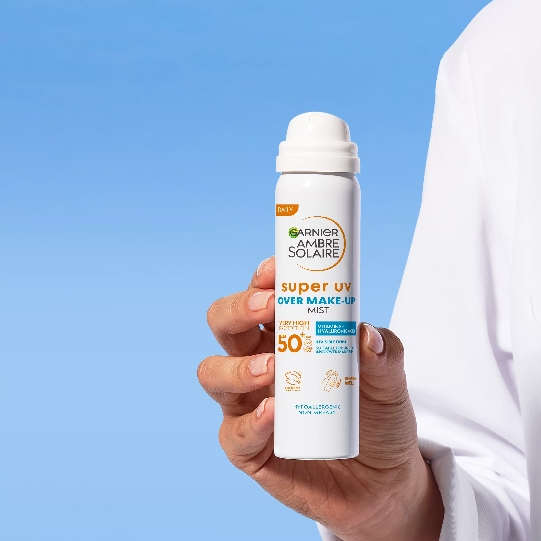 Garnier Ambre S. fényvédő spray arcra 75ml SPF50+