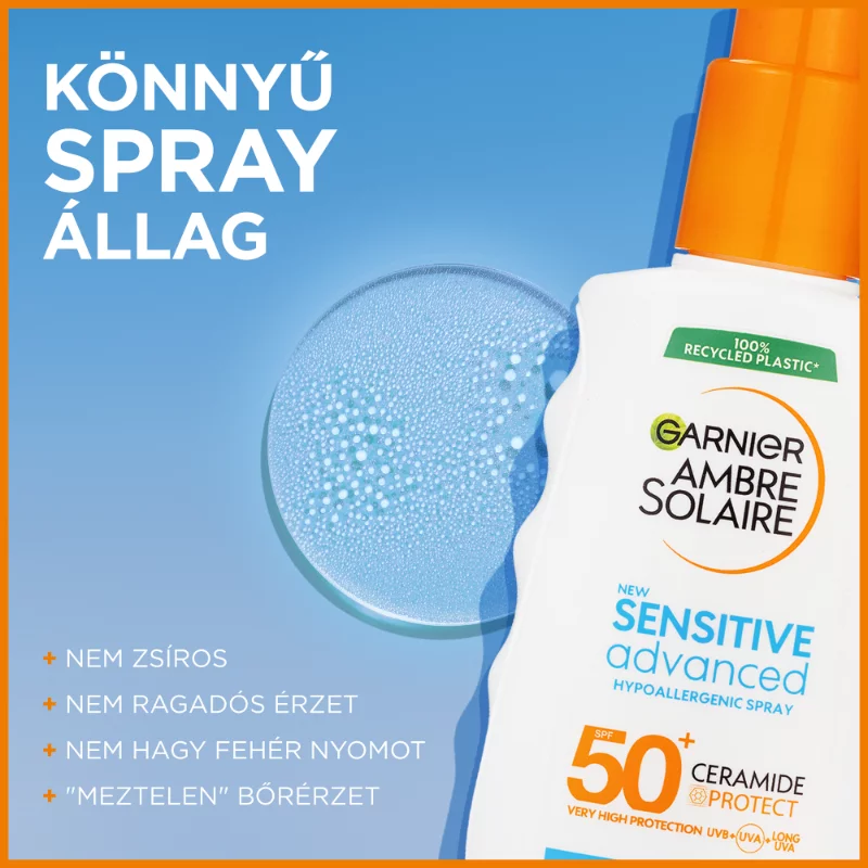 Garnier Ambre S. naptej spray 150ml Sensitive Advances SPF50+