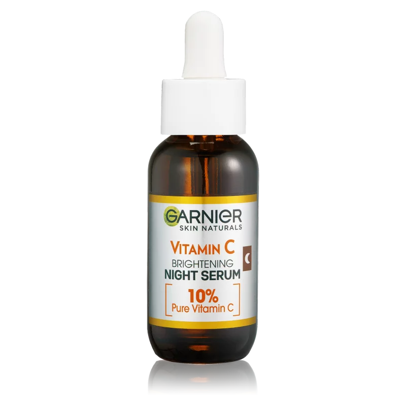 Garnier Skin Naturals ragyogást adó éjszakai szérum C-vitaminnal, 30 ml