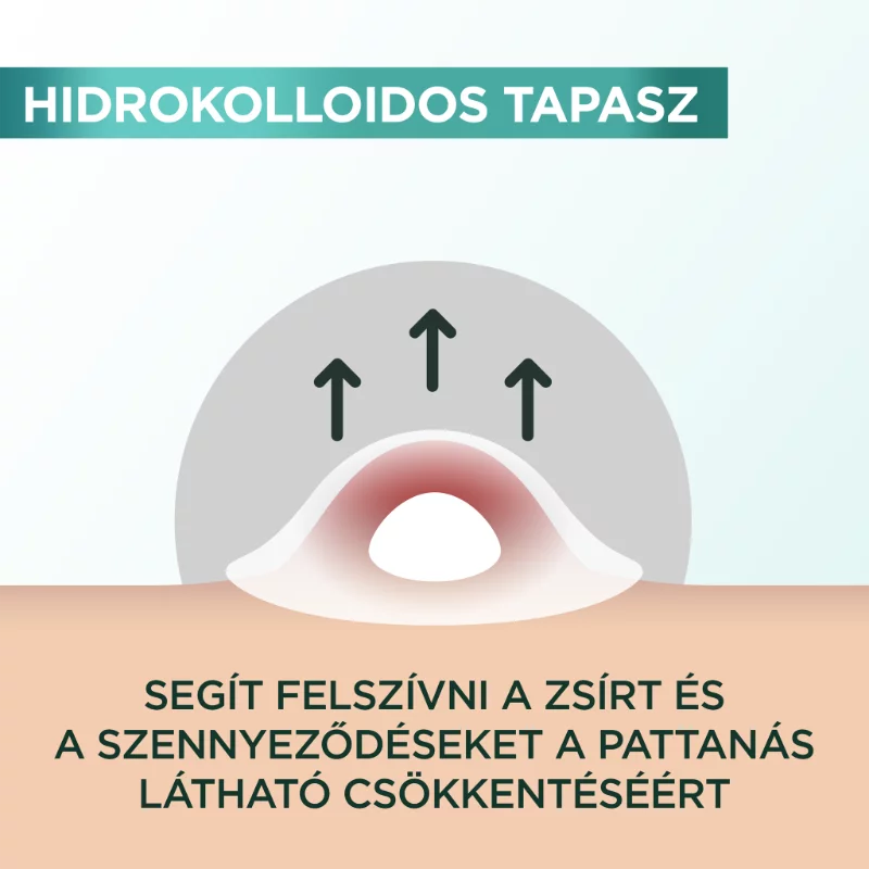 Garnier tapasz 22db pattanásokra Pure Active Pimple Patch