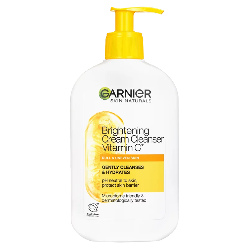 Garnier Skin Naturals ragyogást adó arctisztító krém C-vitaminnal, 250 ml