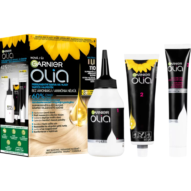 Garnier Olia tartós hajfesték 110 Extravilágos természetes szőke