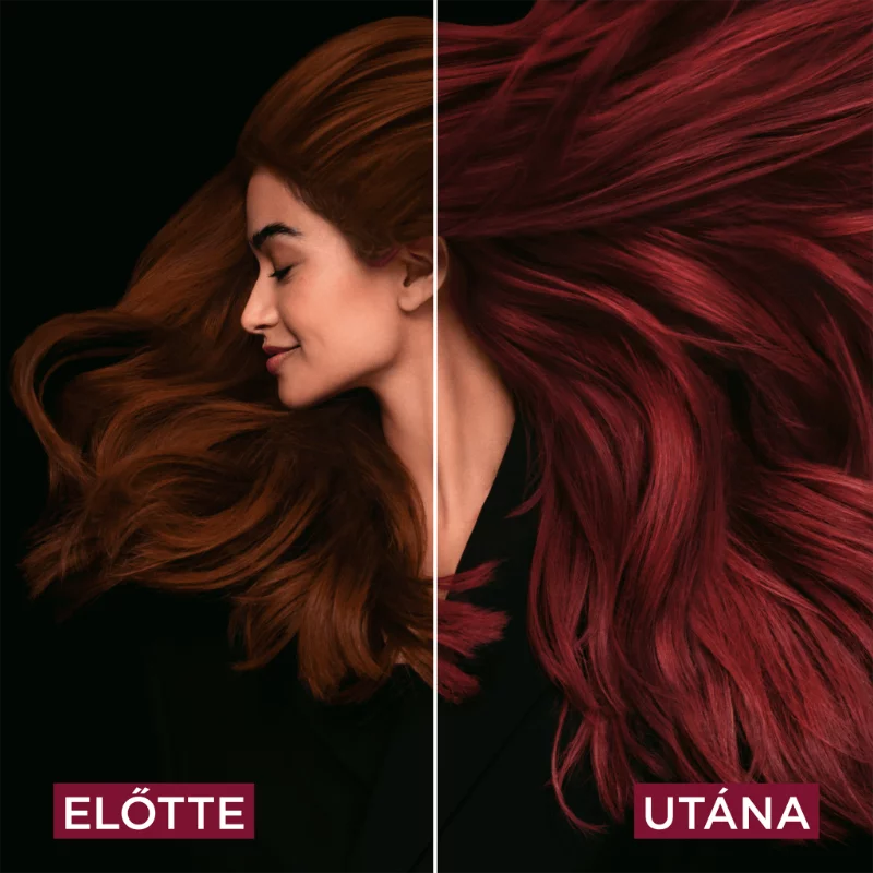 Garnier Olia tartós hajfesték 7.25 rubinvörös