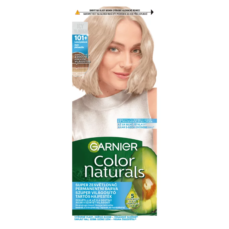 Garnier Color Naturals tartós hajfesték 101+ jeges platinaszőke