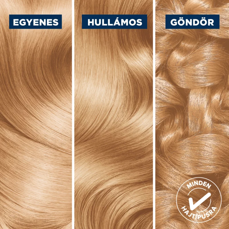 Garnier Color Sensation tartós hajfesték karamellszőke kiszőkítő nélkül