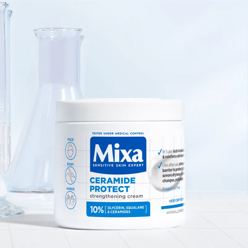 Mixa testápoló 400ml Ceramide Protect hidratáló