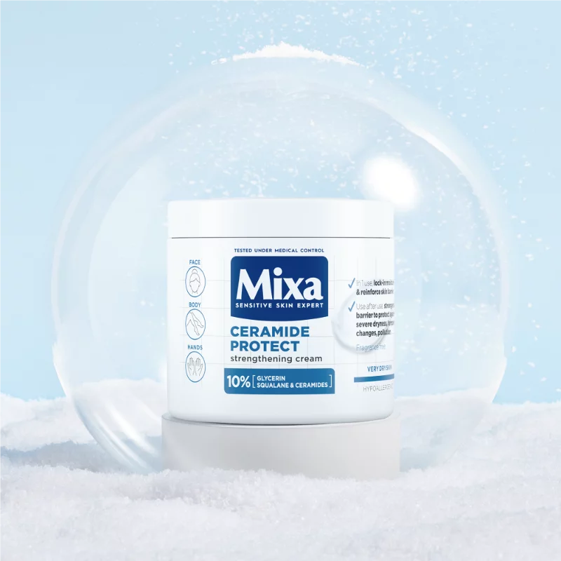 Mixa testápoló 400ml Ceramide Protect hidratáló