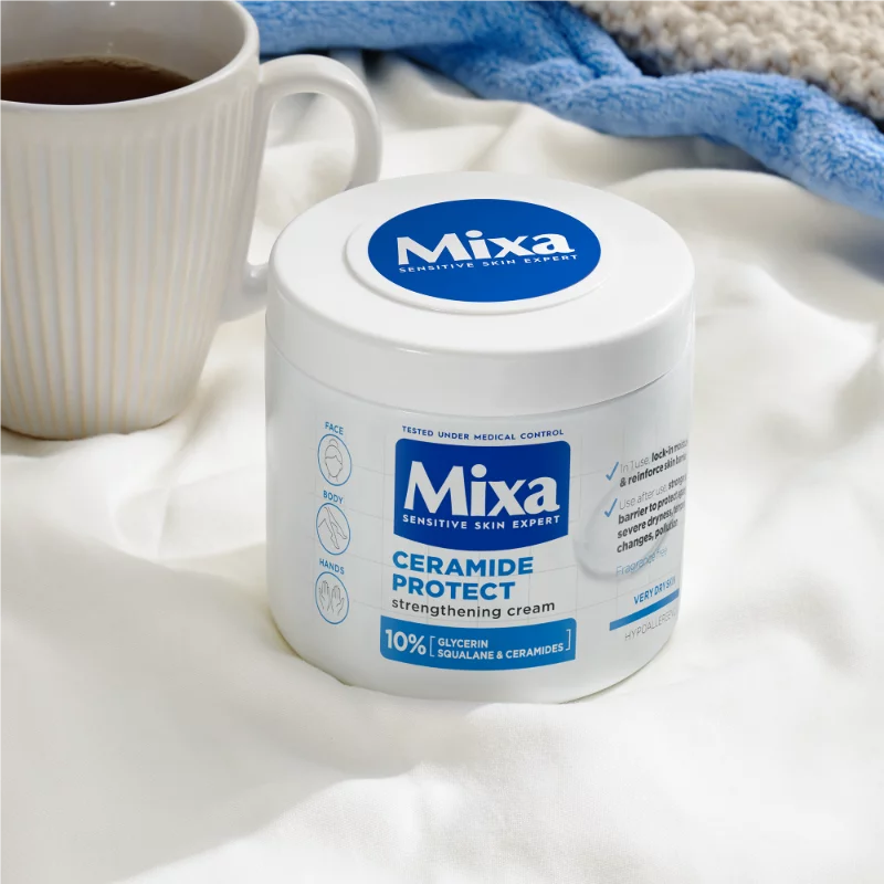 Mixa testápoló 400ml Ceramide Protect hidratáló