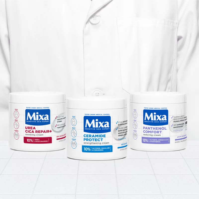 Mixa testápoló 400ml Ceramide Protect hidratáló