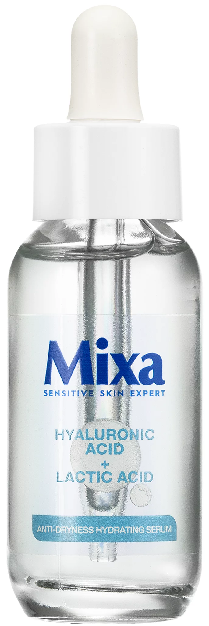 Mixa arcszérum 30ml Hyaluronic Acid és Lactic Acid Anti Dryness 