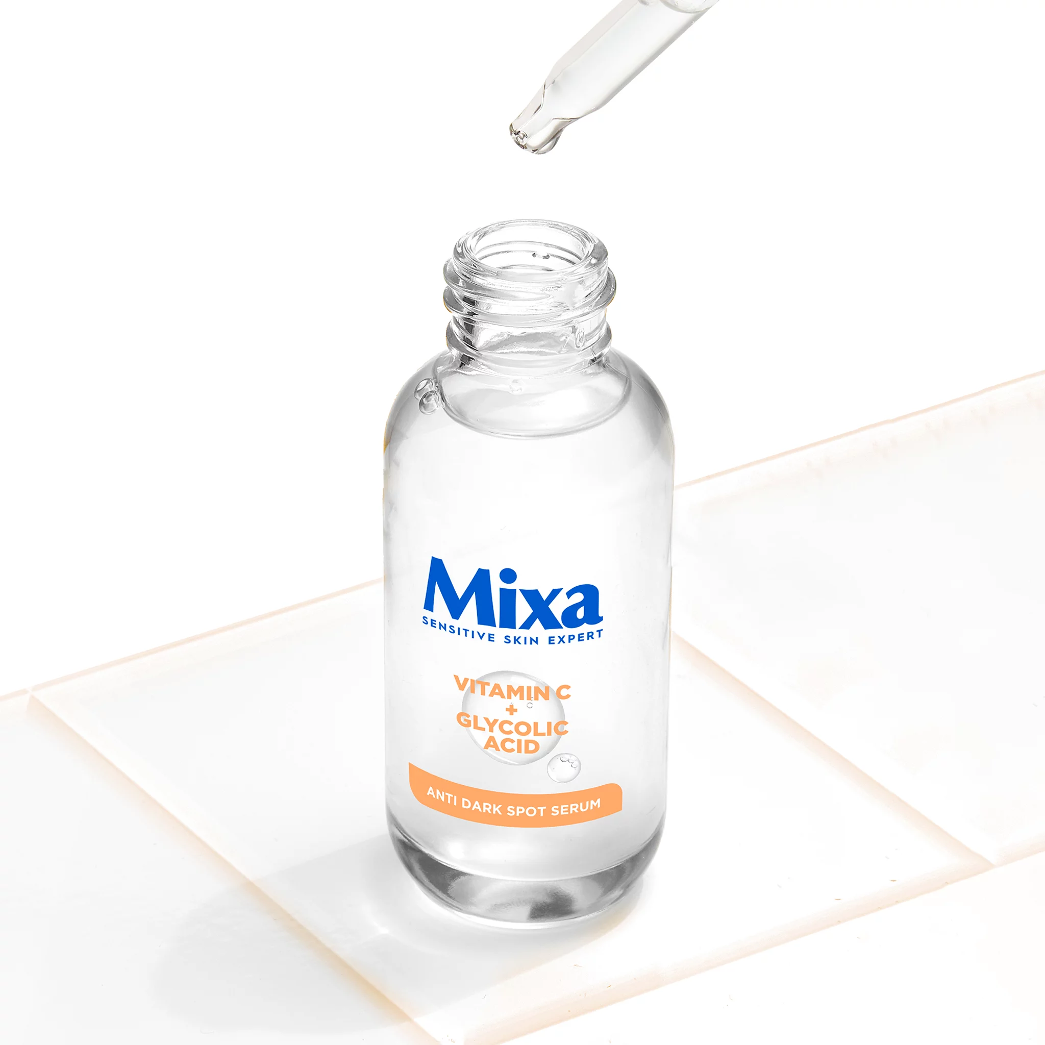 Mixa arcszérum 30ml C-Vitamin és Glycolic Acid Anti Dark Spot