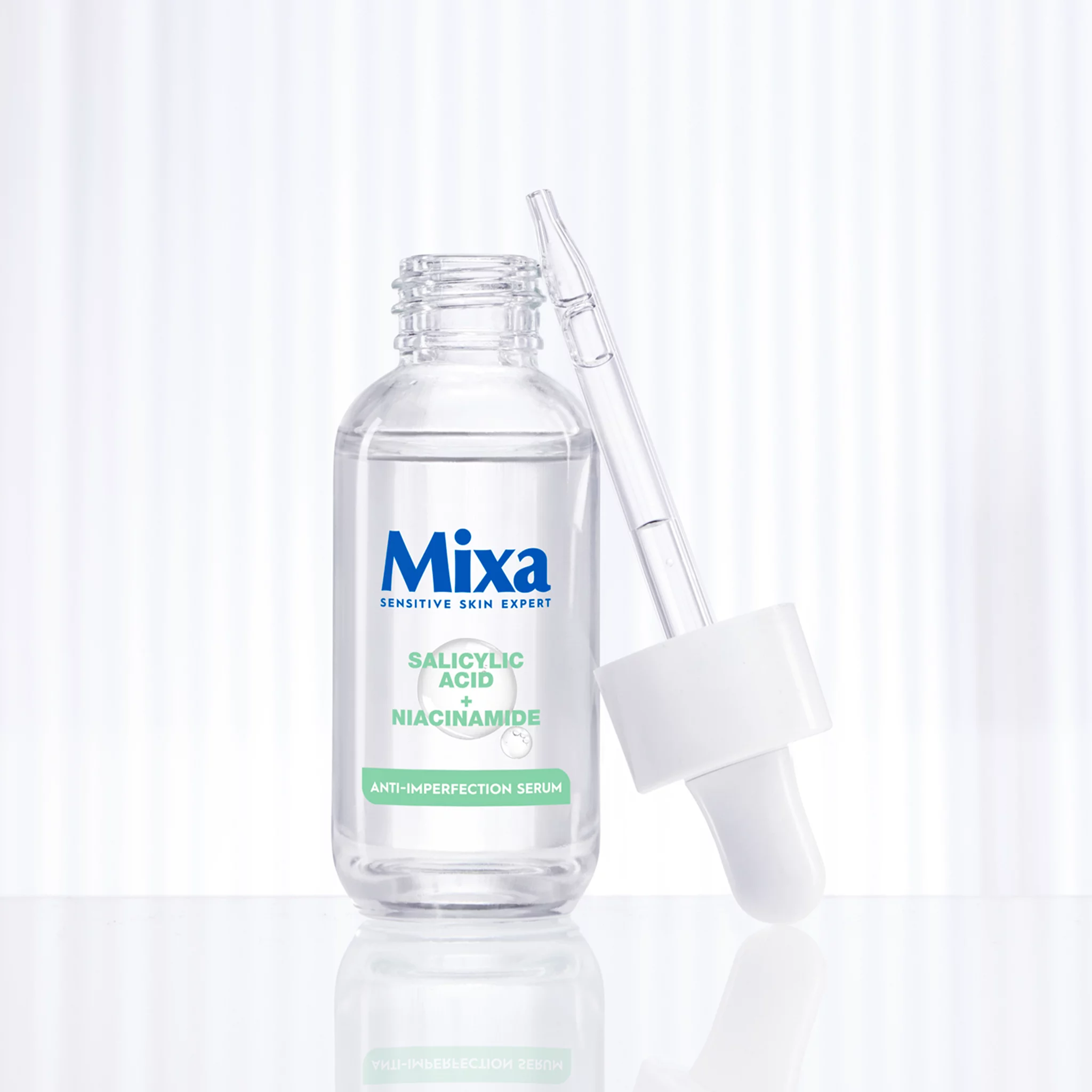 Mixa arcszérum 30ml Niacinamid és Salicylic Acid Anti Imperfection 