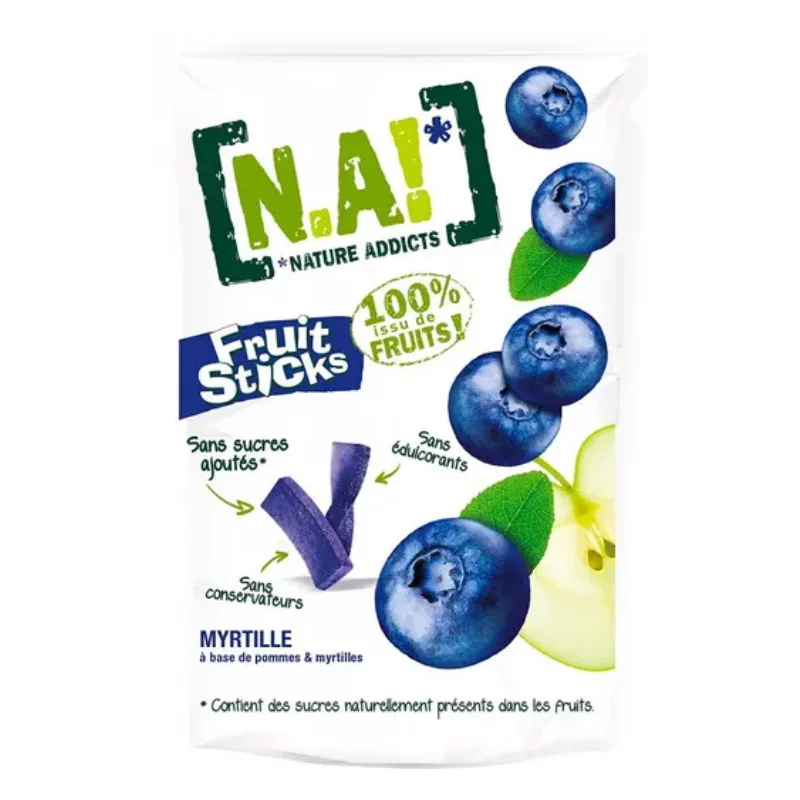 N.A! gyümölcsrudacskák 35g alma-áfonya