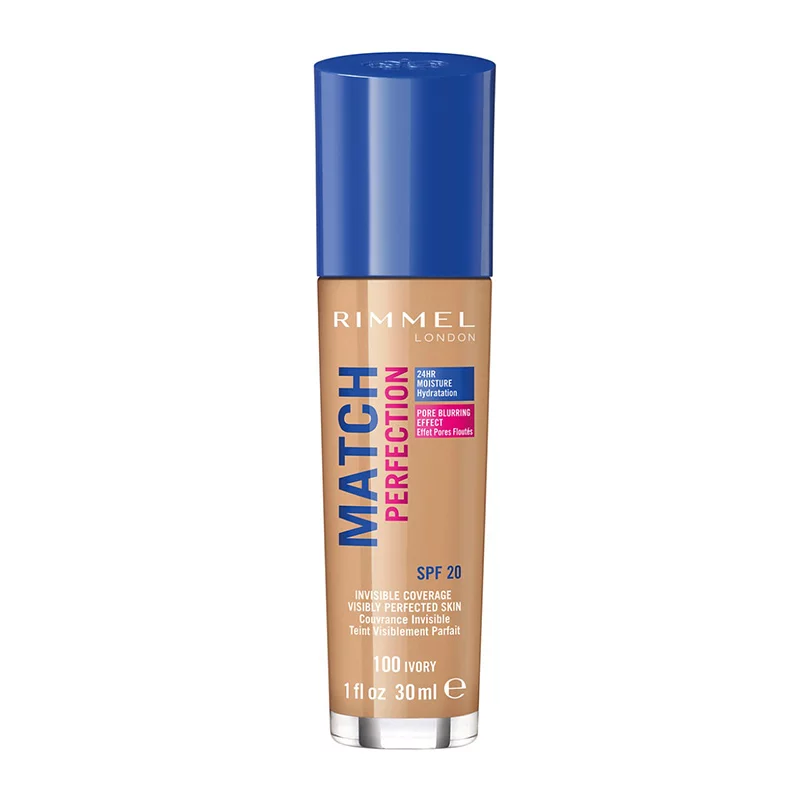Rimmel alapozó 100 30ml match perfection