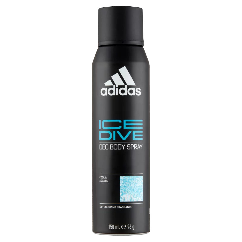 Adidas Ice Dive dezodor hűsítő & vizes illattal 150 ml