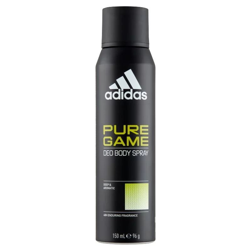 Adidas Pure Game dezodor intenzív & aromás illattal 150 ml