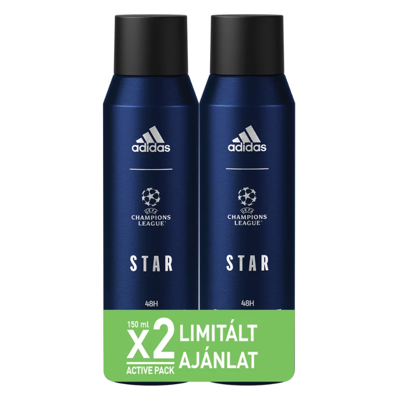 Adidas deo spray 2x150ml UEFA 10 férfi