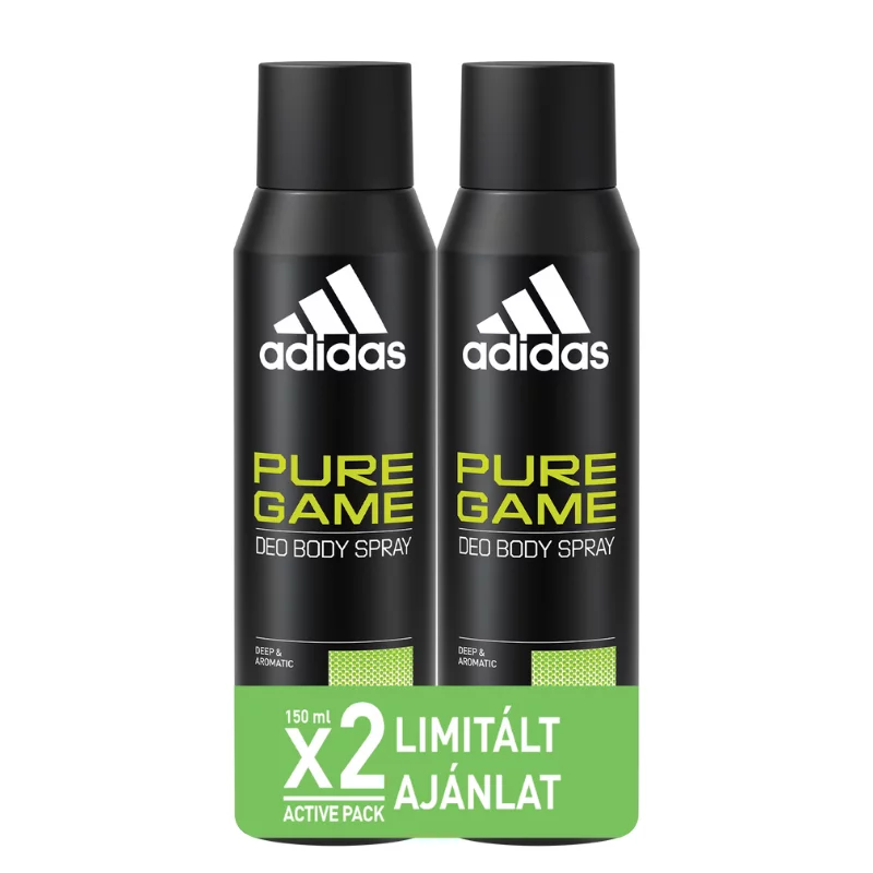 Adidas deo spray 2x150ml Pure Game férfi
