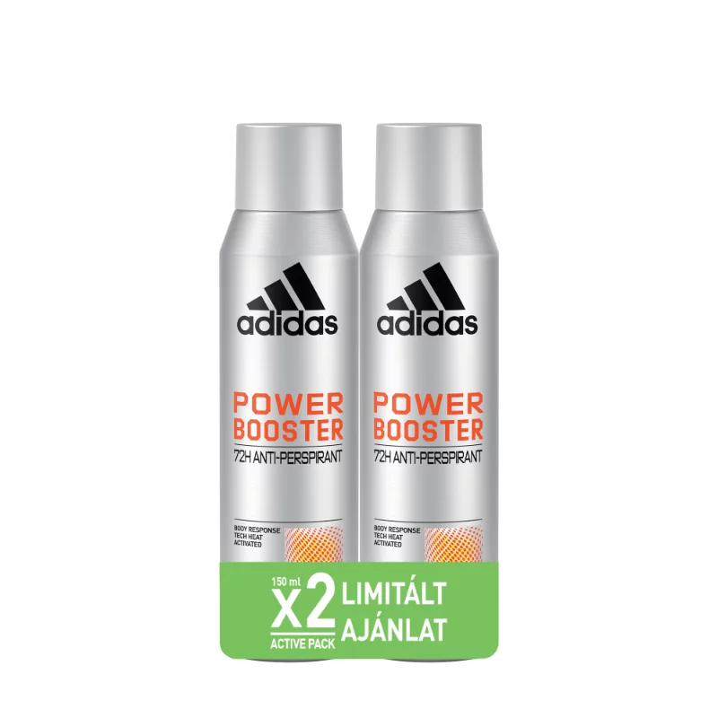 Adidas deo spray 2x150ml Power Booster férfi