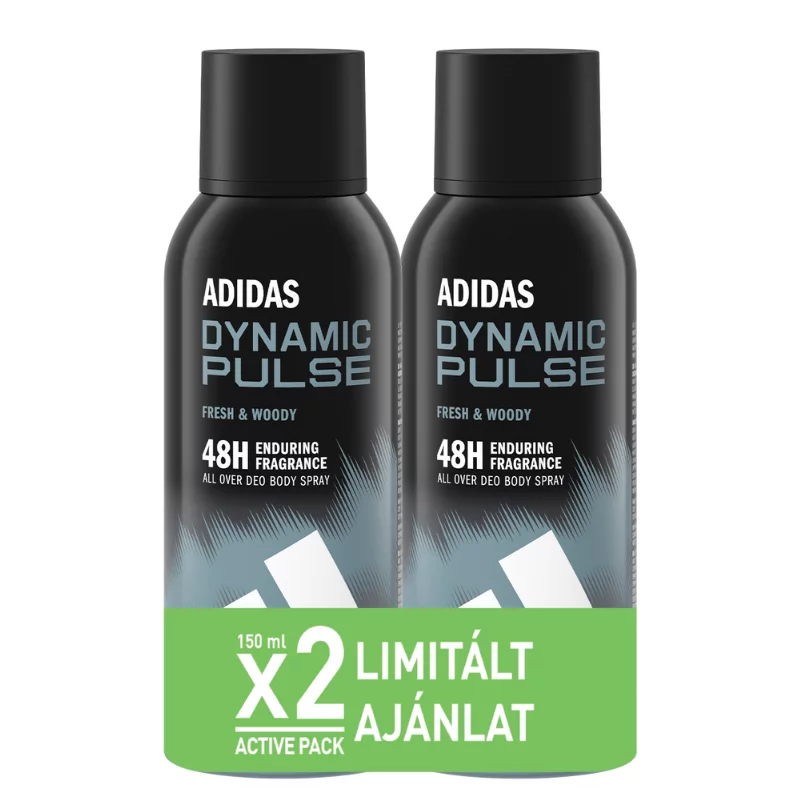 Adidas deo spray 2x150ml Dynamic Pulse férfi