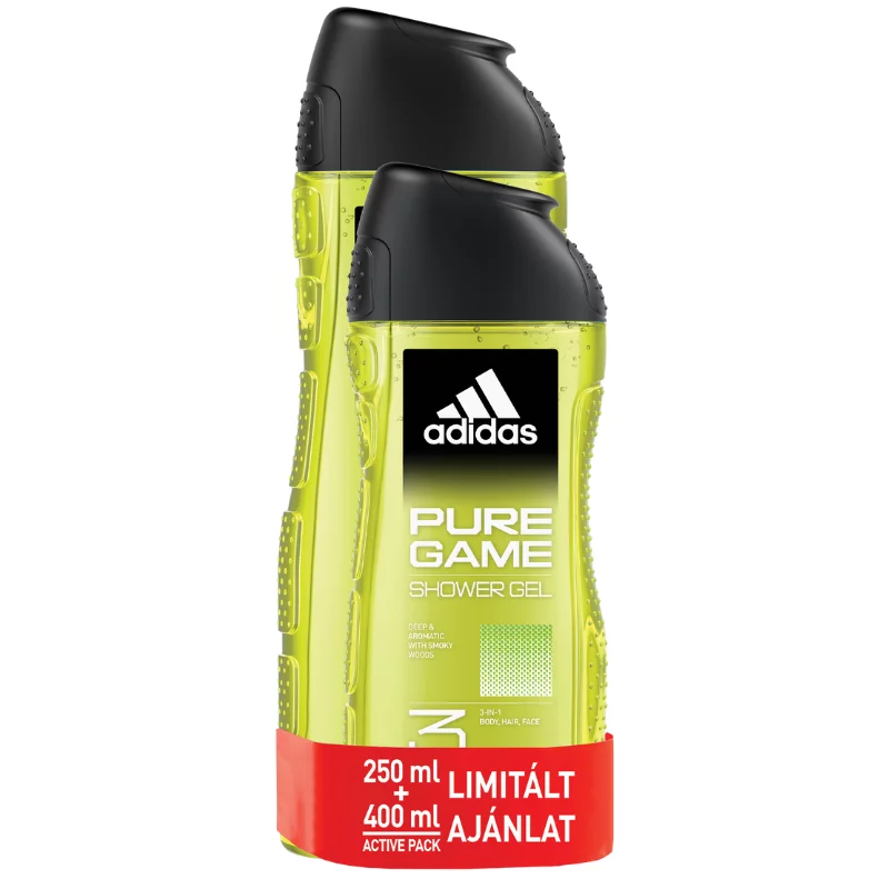 Adidas tusfürdő 400+250ml Pure Game férfi